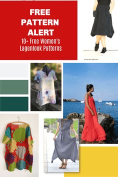 free pattern alert 10 - free women's lagoon look patterns