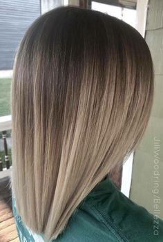 Balayage Ombre Hair, Ash Brown Ombre Straight Hair, Sombre Hair, Ash Blonde Hair Colour, Long Face Hairstyles, Ash Blonde Hair, Long Faces, Ombre Balayage, Ash Blonde