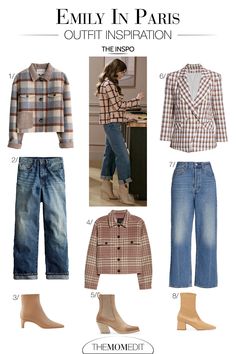 10 Outfit Ideas Inspired by Emily In Paris - The Mom Edit Emily In Paris Outfits Ideas, Dress Like Emily In Paris, Emily Paris Outfits, Emily In Paris Winter Outfits, Netflix Outfit Ideas, Emily In Paris Outfits Camille, Camille Emily In Paris Outfits, Emily In Paris Outfits Inspiration, Emily En Paris