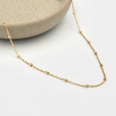 Details: ・14k gold-filled chain + components ・available in 16", 18" and 20" chain lengths Need additional length options? Add-on an extender chain HERE. Gold Delicate Chain Sterling Silver Necklace, Minimalist Gold Necklace With Satellite Chain, Gold Delicate Chain Necklace In Sterling Silver, Minimalist Tarnish Resistant Link Charm Necklace, Rose Gold 14k Gold-filled Charm Necklace With Delicate Chain, Minimalist Gold Plated Satellite Chain Necklace, Everyday Link Necklace With Satellite Chain, Adjustable Gold Plated Satellite Chain Necklace, Dainty Silver 14k Gold Filled Chain Necklace