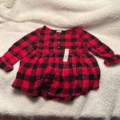 Jumping Beans Long Sleeve Flannel Top Color Black/Red Size 10 Girls Button Down With Flare Kids Red Flannel Shirt, Kids Flannel, Flannel Tops, Long Sleeve Flannel, Jumping Beans, Kids Shirts, Black Red, Shirts Tops, Button Down Shirt