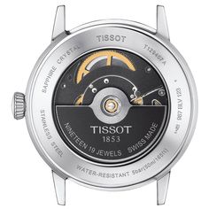 The purpose of the Tissot Classic Dream is to propose an elegant and classic watch with an everyday look at an unbeatable price. The watch is powered by the Swissmatic movement offering up to 3 days of power reserve, when most of automatic movements have a power reserve of around 40 hours. This automatic winding movement is regulated by a Nivachron spring with exceptional magnetic resistance. In addition, the dial is dressed with special indexes, split in four parts, giving a unique design to th Everyday Watch, Mountain Landscapes, Tissot Watches, Swiss Made Watches, Dream Watches, Swiss Alps, Classic Watches, Core Values, Steel Watch