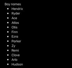 a black background with the names of some people