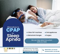 CPAP therapy is the most common way to treat sleep apnea. However, the constant stream of air it delivers may not work for all. Visit Heritage Dental for alternative treatments to relieve your sleep apnea. #sleepapnea #HeritageDental #Montgomeryville #PA Family Emergency, General Dentistry