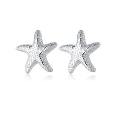 PRICES MAY VARY. High Quality Material: These starfish earrings studs are all made of real 925 sterling silver (not only the earrings posts but the whole earrings are 925 sterling silver material). Healthy silver material is Nickel-free, Lead-free, Cadmium-free and Hypoallergenic, which won’t irritate your ears! Wear Comfortably! Unique Design: The starfish symbolizes faith, adamancy, happiness and forever love. Go to the beach with the fashionable starfish stud earrings to embrace the warm suns Fish Earrings, Earrings Beach, Starfish Earrings, Women Earrings, Earrings Studs, Stud Earrings For Women, Sea Fish, Pretty Gift