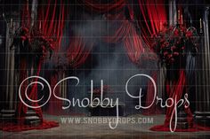 You’re gonna love our Red Gothic Palace Fabric Backdrop, by Snobby Drops! Check out the material descriptions and ordering information below! Thank you for browsing our fabric photography backdrops. Snobby Drops is proud to offer exclusive... Gothic Palace, Red Gothic, Cake Smash Backdrop, Wedding Backdrops, Fabric Photography, Studio Backdrops, Christmas Backdrops, Photography Games, Fabric Backdrop