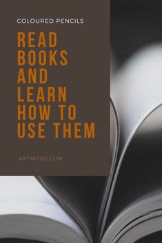 an open book with the title read books and learn how to use them