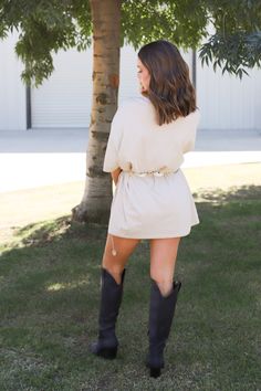 Let’s giddy up ‘n go! Get the rodeo ready look with this Giddy Up Tee. Featuring an oversized cut with a playful “Giddy up Cowgirl” Purple embroidered graphic, it’s the perfect pick for a t-shirt dress or size down to pair with your favorite jeans. Add on the Country Girl Concho Chain belt to add a bit of finesse and flair. Yee-haw! Let's Go Girls! Yee Haw, Chain Belt, Country Girl, Country Girls, Favorite Jeans, Rodeo, T Shirt Dress, Shirt Dress, Let It Be