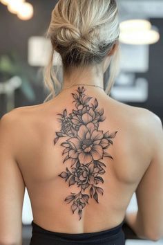 #tattoo #tattoos #tattooart #tattoodesign #tattoodesign #tattoogirl #tattoosleeve #tattooflower Spine Tattoo, Spine Tattoos, Tattoos Designs, Tattoo Designs, Range, Tattoos