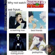 Good Anime, Hunterxhunter Killua, Walking Man, Good Anime Series, Viz Media, Anime Meme