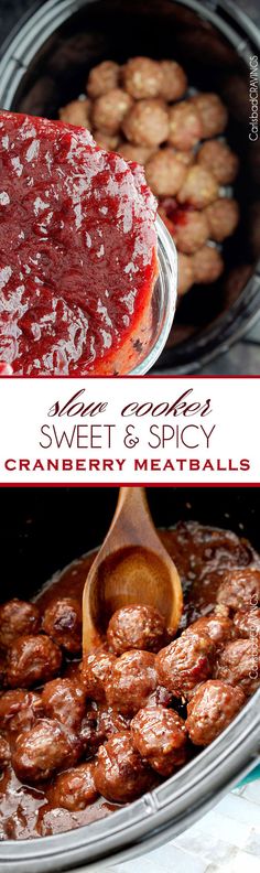 sweet and spicy cranberry marshmallows recipe in the slow cooker