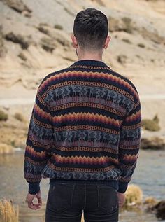 Machine washable Alpaca Wool Sweater, Mens Pullover, Pullover Sweater Men, Alpaca Wool, Pullover Men, Printed Sweater, Wool Sweaters, Alpaca, Cotton Shirt