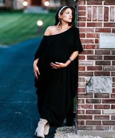 The Nolita Maternity Dress Black One Shoulder Maternity Dress, Black Long Sleeve Maternity Dress For Spring, Spring Bump Friendly Black Maternity Dress, Flowy Off-shoulder Maternity Maxi Dress, Maternity Stores, Maternity Dress Outfits, Fall Maternity Outfits, Casual Maternity Outfits, Maternity Clothes Summer