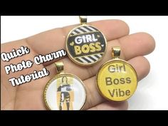 Cheap Round Pendant Charm Necklaces For Jewelry Making, Yellow Gold Pendant Charms For Jewelry Making, Removable Pendant Charms For Jewelry Making, How To Make Charms, Gold Round Charms For Jewelry Making, Open Bezel Resin Pendants Diy, How To Make Photo, How To Make Bubbles, How To Make Resin