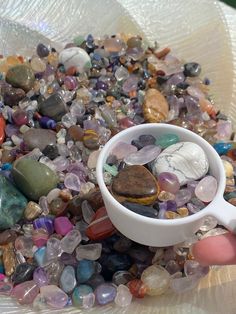 Cool Crystals, Colored Rocks, Friendship Lessons, Crystal Confetti, Crystal Vibes, Focus On The Good, Crystal Aesthetic, Crystal Bags, Manifest Your Dreams