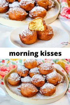 soft inside, slightly crisp outside, these homemade donut holes are so good! Muffin Ideas, Donuts Recipes, Breakfast Donuts, Blue Ribbon Recipes, Orange Extract, Special Breakfast, Morning Kisses, Donut Holes, Doughnut Recipe