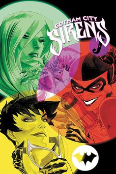 the cover to batman city sirens