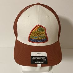 One Size Mesh Backing With Adjustable Closure Smoke And Pet Free Home Casual Summer Trucker Hat For Hiking, Casual Trucker Hat For Hiking, Casual Six-panel Travel Hats, Patagonia Snapback Hat For Outdoor Activities, Patagonia Curved Brim Hats For Outdoor Activities, Casual Patagonia Cap, Patagonia Adjustable Hats For Hiking, Patagonia Outdoor Hats With Flat Brim, Patagonia Outdoor Trucker Hat With Curved Brim