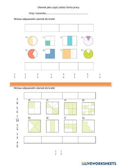 the worksheet shows how to make an interactive visual map for children's learning