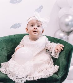 Dear customers❤ This is a gorgeous christening gown with long skirt. The length of the skirt is 17-18 inches. The colour of the dress is white.  You may order all the matching baptism set: bonnet, bloomers, booties, headband, blanket. *Please, use the links below: *If you want a dress with shorter skirt,  please, use the link: https://www.etsy.com/listing/1020114412/baptism-dress-christening-gown-baptism?click_key=b7e61a30da0cc148cc6191cb8e2396814fdc9cdc%3A1020114412&click_sum=a67bfd31&ref=shop_home_active_5&frs=1&sts=1 *bloomers: https://www.etsy.com/listing/1019479126/baby-bloomers-baby-girl-bloomers?click_key=703fa4a3b6a00a29942c9af23b36fbd923ddadef%3A1019479126&click_sum=113e681e&ref=shop_home_active_1&sts=1 *bonnet: https://www.etsy.com/listing/1705094617/baptism-bonnet-baby-bonnet-la Blessing Gown, Baptism Headband, Christening Shoes, Lace Bonnet, Long Length Dresses, Christening Gown, Baptism Dress, Baby Bonnets, Baby Bloomers