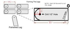 the diagram shows how to measure an object with measurements for each part of the object