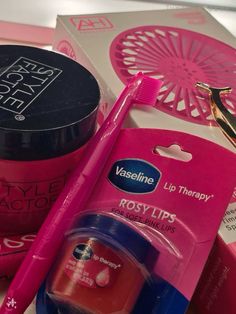 Beauty Supply Store Aesthetic, Breakup Makeover, Chapstick Aesthetic, Pink Girly Things Accessories, Pink Self Care, Pretty School Supplies, Girl Heaven, After A Breakup, Beauty Boost