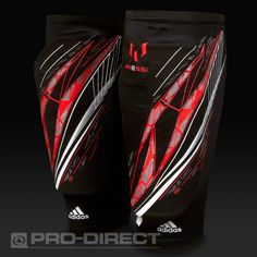 the kneepads are designed to look like an abstract design with red and white lines