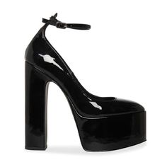 Brand New Look Down On Your Haters. Enjoy The Sexy Appeal And Comfy Feel Of An Exaggerated Platform And Sky High Heel. 6 Inch Heel Height 2 Inch Platform Bold Block Heel Evening Heels, Bold Evening Heels With Block Heel, Bold Platform Heels For Night Out, Bold Round Toe Heels For Night Out, Bold Evening Heels With Wrapped Heel, Bold 4-inch Heels For Night Out, Bold Evening Heels With Round Toe, Bold Patent Leather Heels For Party, Bold Patent Leather Party Heels