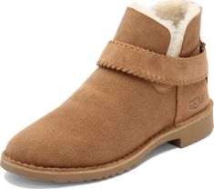 PRICES MAY VARY. Fur upper and UGGpure wool insole Pretreated to repel moisture and stains Suede strap with whipstitch detailing Outsole: Treadlite by UGG Ugg Winter Boot, Cozy Ugg Boots, Mckay Ugg Boots, Cold Weather Boots Ugg, Womens Ugg Boot, Womens Mckay Ugg Boots, Trendy Winter Boots Ugg, Ugg Boots Dressy, Ugh Knee Warm Woman Boots New Slouchy