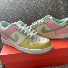 New Original 2008 Nike Shoes Dunk Low, Dunk Low, Kids Nike, Cream Color, Kids Shoes, Nike Shoes, Kids Shop, Shoes Sneakers, Ice Cream