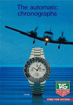 Watch Advertisement, Watch Advertising, Backpacking Gear List, Old Watch, Tag Heuer Carrera, Tag Heuer Watch, Best Ads