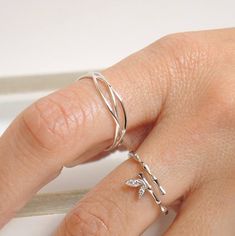 Delicate design adjustable ring, made in 925 Sterling silver in a minimalist style, ideal gift for girl, teenager or woman. Material: 100% 925 Sterling Silver. Weight: 0.78 grams. Measure: 19.5 mm adjustable. Band width: 4mm. All orders will be shipped out within 1 business days after the order has been received. UNITED STATES - USPS First Class Mail or Priority mail. * 2 - 4 Business Days * Includes Tracking. International orders, USPS International First Class * 14 days * Includes tracking * A Minimal Ring, Silver Rings Simple, Stamped Rings, Open Ring, Rings Simple, One Ring, Minimalist Rings, Dainty Ring, Adjustable Rings