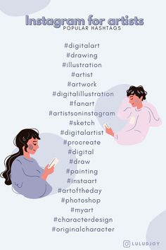 Collection of hashtags that digital artists can add to their instagram posts Drawing Bio For Instagram, Hashtags For Art On Instagram, Insta Bio For Art Page, Insta Artist Bio, Art Instagram Username Ideas, Instagram Bio For Art Page, Instagram Bio Ideas For Art Page, Hashtags For Artists On Instagram, Instagram Art Page Bio Ideas