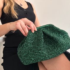 Elegant Handmade Evening Bag, Luxurious Party Pouch Bag, Perfect Gift for Her, Handcrafted Green Shiny Wedding bag Step into the spotlight with our Elegant Handmade Evening Bag, the quintessential accessory that exudes sophistication for any special occasion. Designed with meticulous attention to detail, this Luxurious Party Pouch Bag is not only a fashion statement but a celebration of artisan craftsmanship that aligns perfectly with the spirit of Etsy. Crafted from dazzling metallic effect pap Green Clutch Shoulder Bag For Party, Green Pouch Shoulder Bag For Party, Green Pouch Clutch For Wedding, Green Evening Pouch Clutch, Green Handheld Clutch For Evening, Green Handheld Evening Bag, Clutch Bags For Party, Handmade Clutch Shoulder Bag For Party, Chic Handmade Evening Bag For Party