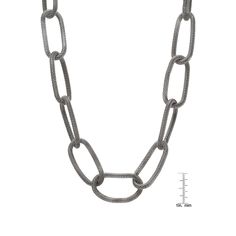 Elevate your style with our silver-plated stainless steel chain necklace, a fusion of elegance and functionality. Crafted from durable stainless steel with a silver-plated finish, it offers both sophistication and affordability. Featuring a classic link pattern, this necklace boasts a versatile design suitable for various occasions. With an approximate length of 17 inches, it sits perfectly around the neckline, adding a touch of refinement to any ensemble. Designed without a clasp, this necklace Stainless Steel Chain Necklace, Silver Chain Necklace, Steel Chain, Tote Backpack, Stainless Steel Chain, Canvas Leather, In Design, Ring Bracelet, Earring Necklace