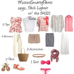 a bunch of clothes and accessories are arranged on a white background with the words miss susan's pants