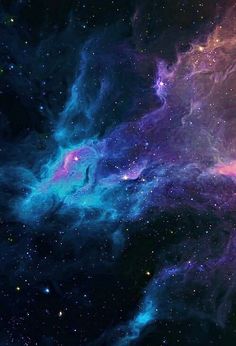 an image of some very colorful space in the sky