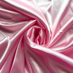 the pink fabric is very soft and shiny