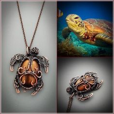 This turtle necklace is made of natural tiger eye crystal and copper wire.Pendant size is 5x3 cm (2x1.2 inches).Chain length is 60 cm (24').Colors may vary slightly due to the color calibration of each individual monitor and natural features of stones.More items are available here https://www.etsy.com/shop/BestArtisanGifts?ref=seller-platform-mcnav Spiritual Copper Wire Jewelry For Gift, Spiritual Turtle-shaped Jewelry Gift, Spiritual Turtle Shaped Jewelry Gift, Tiger Eye Necklace, Sea Turtle Necklace, 7th Anniversary Gifts, Tiger Eye Crystal, Malachite Jewelry, Tigers Eye Necklace