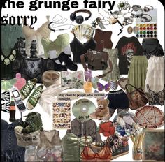 Fairy Grunge Mood Board, Goblincore Outfits, Fairy Grunge Aesthetic, Mood Clothes, Grunge Fairy, Fashion Aesthetics, Cool Fits, Swaggy Outfits