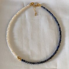 Fine Beaded Necklace, Simple Bead Necklace Ideas, Gold Bead Jewelry, Minimal Beaded Jewelry, Chain Bead Necklace, Top Jewelry Trends 2023, Natural Stone Beaded Necklace, Beading Necklaces Ideas, Neckles Ideas