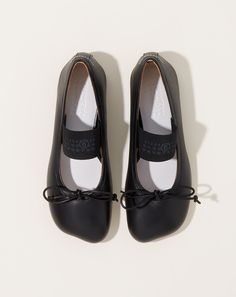 Goat Leather, Ballet Flat, Nappa Leather, Ballerinas, Ballet Flats, Calf Leather, Ballet Shoes, Black Shoes, Girl Outfits