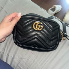 Gucci Camera Bag Used, Little Dirty On The Inside But Can Be Cleaned, Clean On The Outside. Only Used A Handful Of Times Gucci Camera Bag, Bags Gucci, Gucci Bags, Gucci Bag, Camera Bag, Bag Lady, Gucci, Black, Color