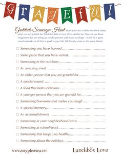 a printable graduation party game with the words grateful and an image of flags above it