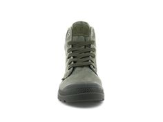 PAMPA HI - Palladium Casual Waterproof Lace-up Boots For Adventure, Casual Lace-up Boots For Adventure, Casual High-top Boots For Adventure, Casual Lace-up Boots With Vibram Sole For Outdoor, Casual Lace-up Boots With Vibram Sole For Outdoor Activities, Casual Mid-top Canvas Boots, Casual Winter Lace-up Adventure Boots, Sporty Outdoor Boots With Vulcanized Sole, Casual Lace-up Desert Boots For Hiking