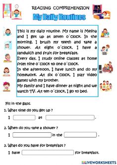 reading worksheet for children to learn how to read