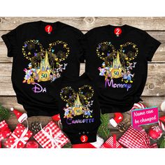 Walt Magic World 50th Anniversary Shirt Disney Matching Family 50th Anniversary Shirt, Hedgehog Christmas, Matching Family Shirt, Vacation Family, Smart Gift, Magic World, Flamingo Christmas, Anniversary Shirt, Family Shirts Matching