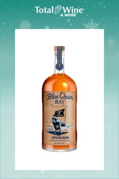 a bottle of blue chair bay spiced rum