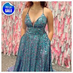 Just in! This unique Sparkly Blue A-Line Sequins Long Prom Dress with Pockets for $134.00. #t # #with #on #a #in #mens #princess #girl #beige Prom Dress With Pockets, Princess Girl, Dress With Pockets, Different Fabrics, Party Dresses, I Dress, Perfect Dress