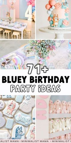 DON'T MISS these *adorable* Bluey Birthday Party Ideas! Planning a Bluey-themed birthday? The Bluey birthday party is *in* for 2025! Whether you're planning your baby's first birthday, looking for unique ideas for 2nd birthday parties (or 3rd, 4th or 5th!) these Bluey birthday party ideas include some of the best Bluey party decorations, Bluey birthday cake ideas, and Bluey cookies that you ever did see! Ideas For 2nd Birthday, Bluey Birthday Cake Ideas, Bluey Cookies, Bluey Party Decorations, Bluey Birthday Cake, Bluey Birthday Party Ideas, Second Birthday Boys, Bluey Birthday Party, Bluey Party